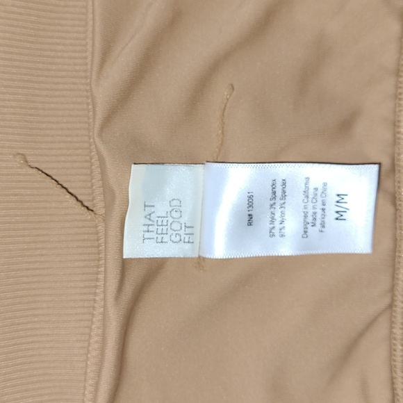 Lspace Ribbed Bandeau Bikini Top - Nude - Picture 7 of 13